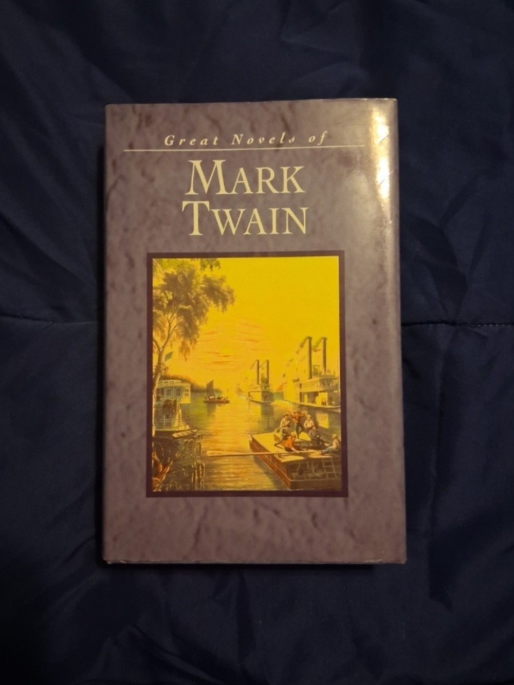 Great Novels of Mark Twain (Hardcover). (The Adventures of Tom Sawyer) (The Aven